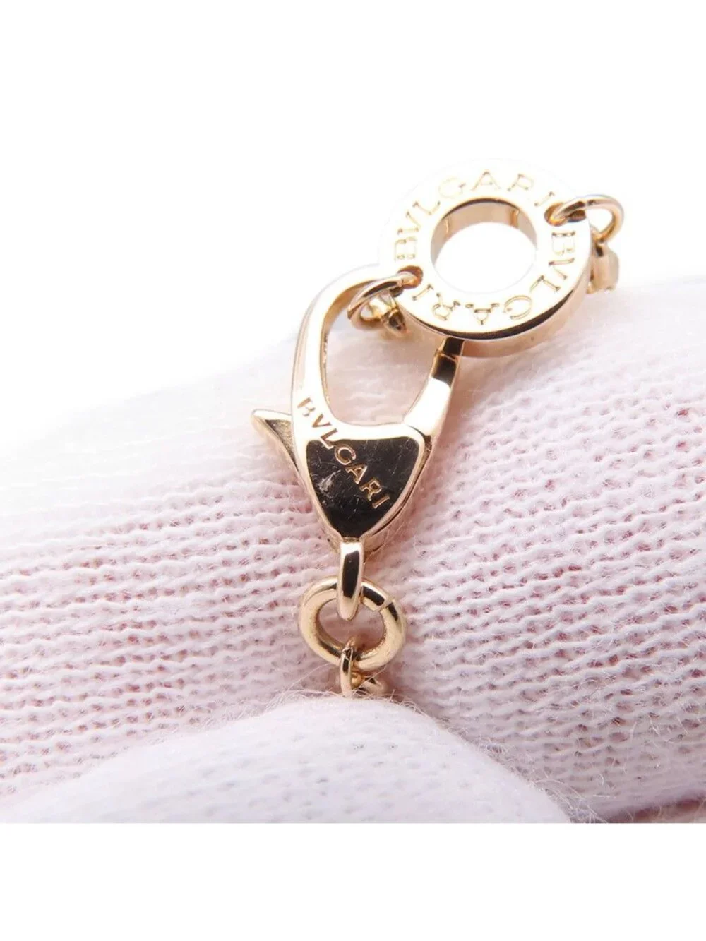 Bvlgari Necklace Serpenti Viper Onyx Diamond 18k Pink Gold Pendant